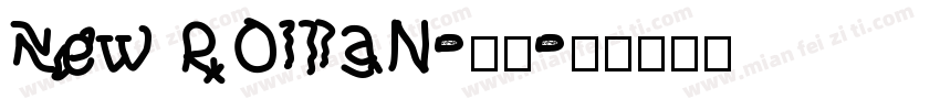 New Roman-普通字体转换